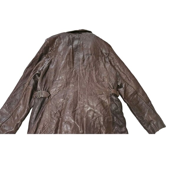 Vintage Genuine Leather Jacket Couture By J. Park Size Large, Classic Fit, Old! - Picture 2 of 14